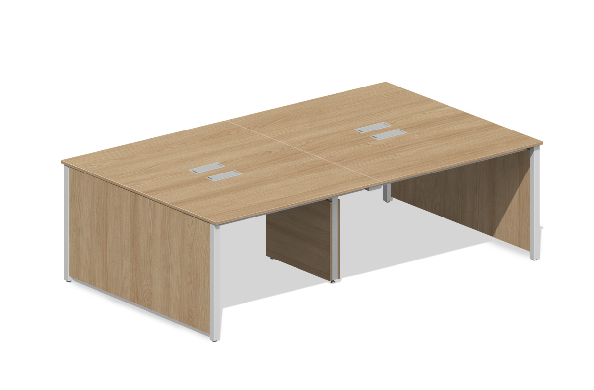 Isla de Trabajo 4P con Tapas